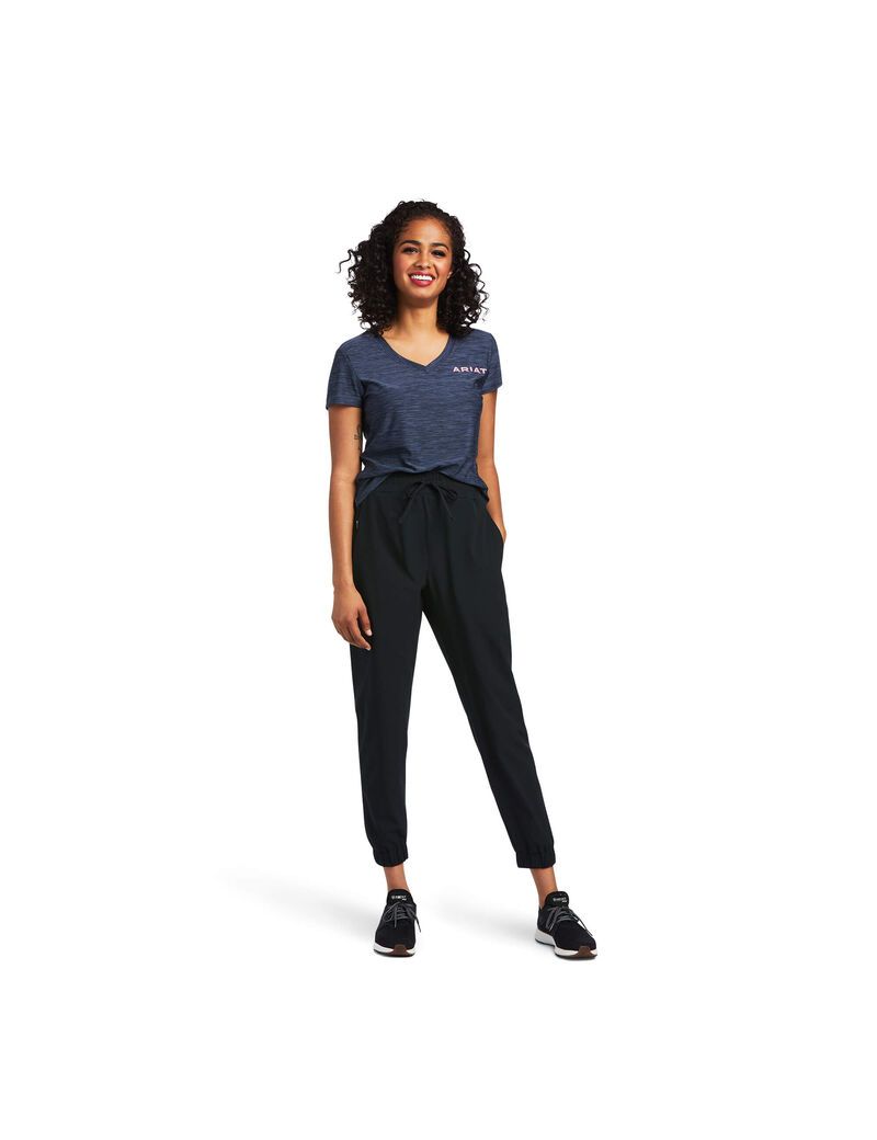 Pantalon Ariat Tek Jogger Sweatpants Noir Femme | XQE-94175070