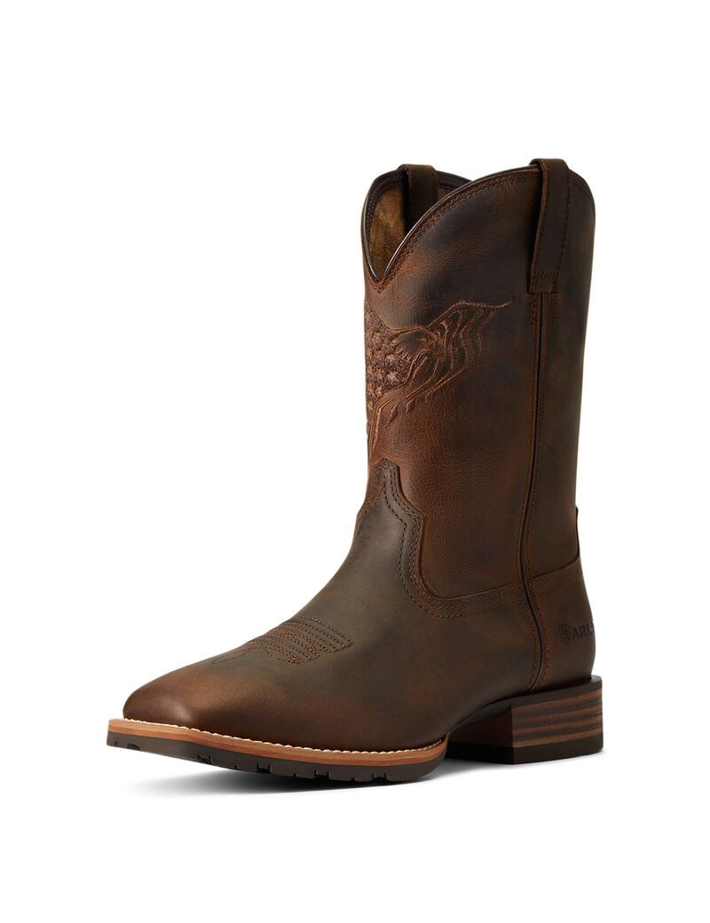 Bottes Western Ariat Hybride Fly High Marron Homme | DOV-72854313