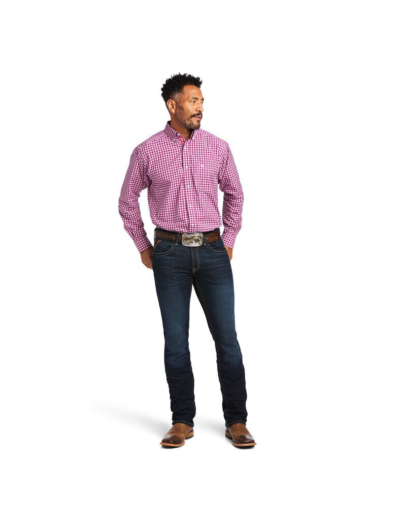 Chemises De Costume Ariat Pro Series Alexander Classiche Fit Rose Clair Homme | XGK-26455108