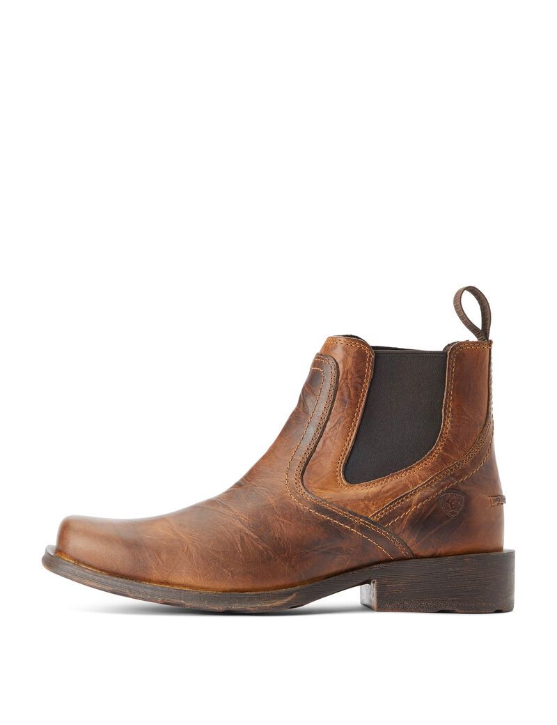 Bottines Chelsea Ariat Midtown Rambler Marron Homme | KNI-25578772