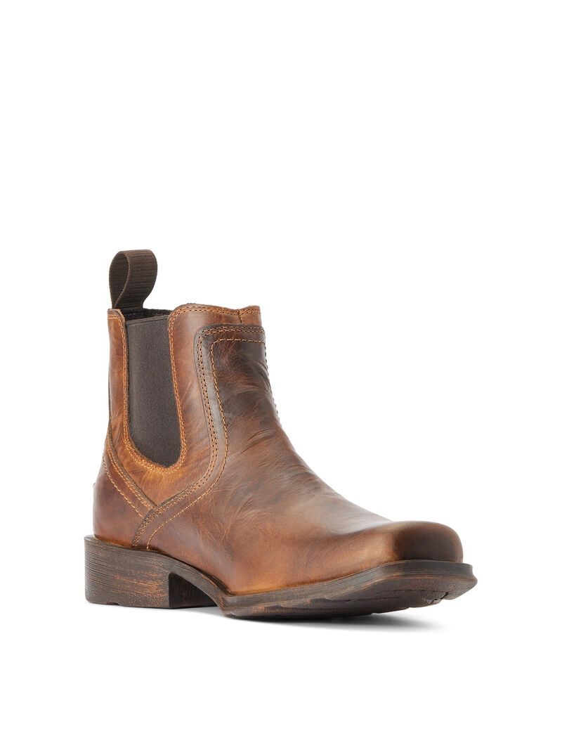 Bottines Chelsea Ariat Midtown Rambler Marron Homme | KNI-25578772