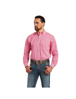 Chemises De Costume Ariat Malachi Stretch Classiche Fit Rose Clair Homme | OGX-74352675