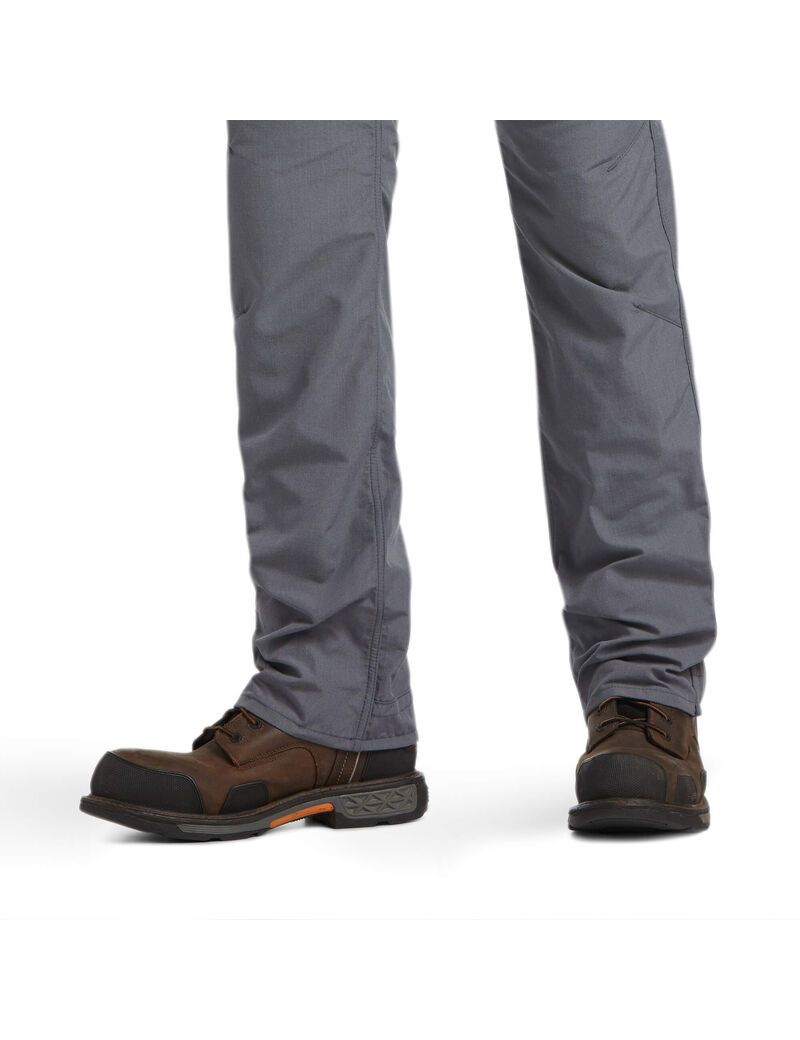 Pantalon Ariat FR M5 Droit DuraLight Ripstop Stackable Droit Leg Grise Homme | IME-59797887