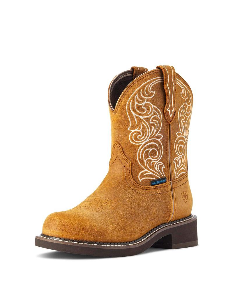 Bottes Western Ariat Fatbaby Heritage Imperméables Marron Femme | PIJ-33278507