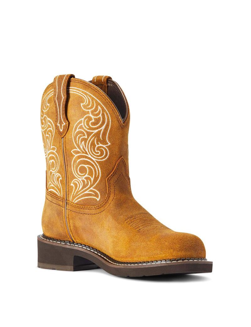 Bottes Western Ariat Fatbaby Heritage Imperméables Marron Femme | PIJ-33278507