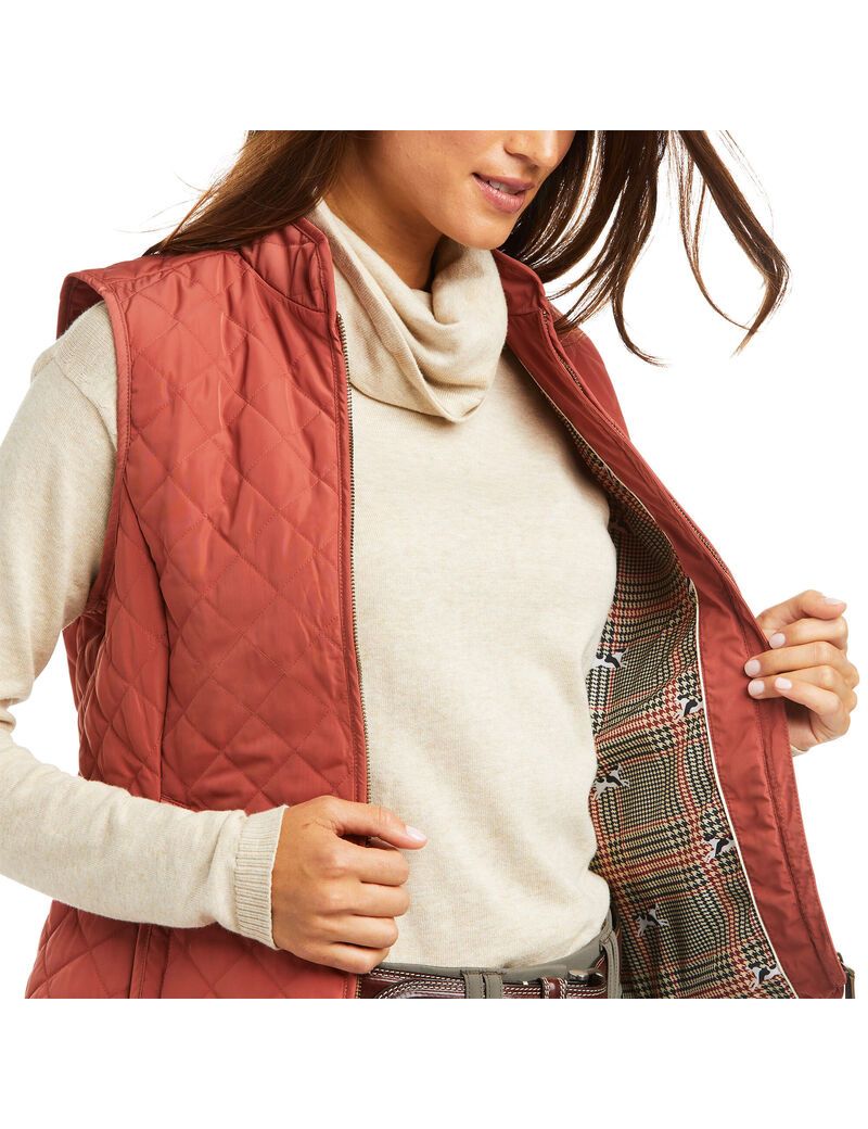 Gilet Ariat Woodside Multicolore Femme | RLK-20575155