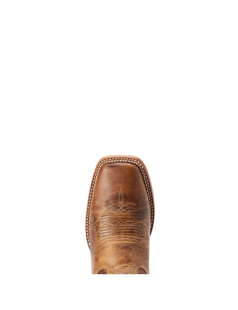 Bottes Western Ariat Point Ryder Marron Homme | VKO-62115616