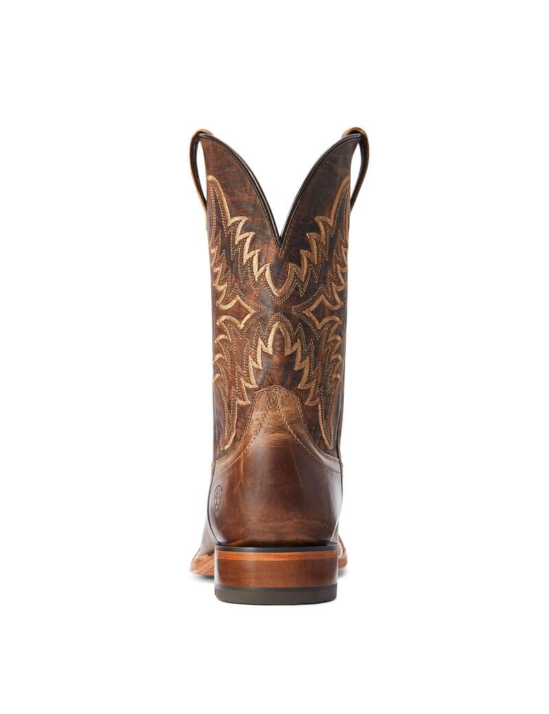 Bottes Western Ariat Point Ryder Marron Homme | VKO-62115616