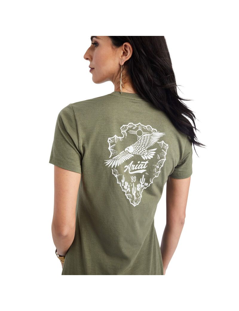 Hauts Ariat Arrowhead Tee Multicolore Femme | BAL-12191210