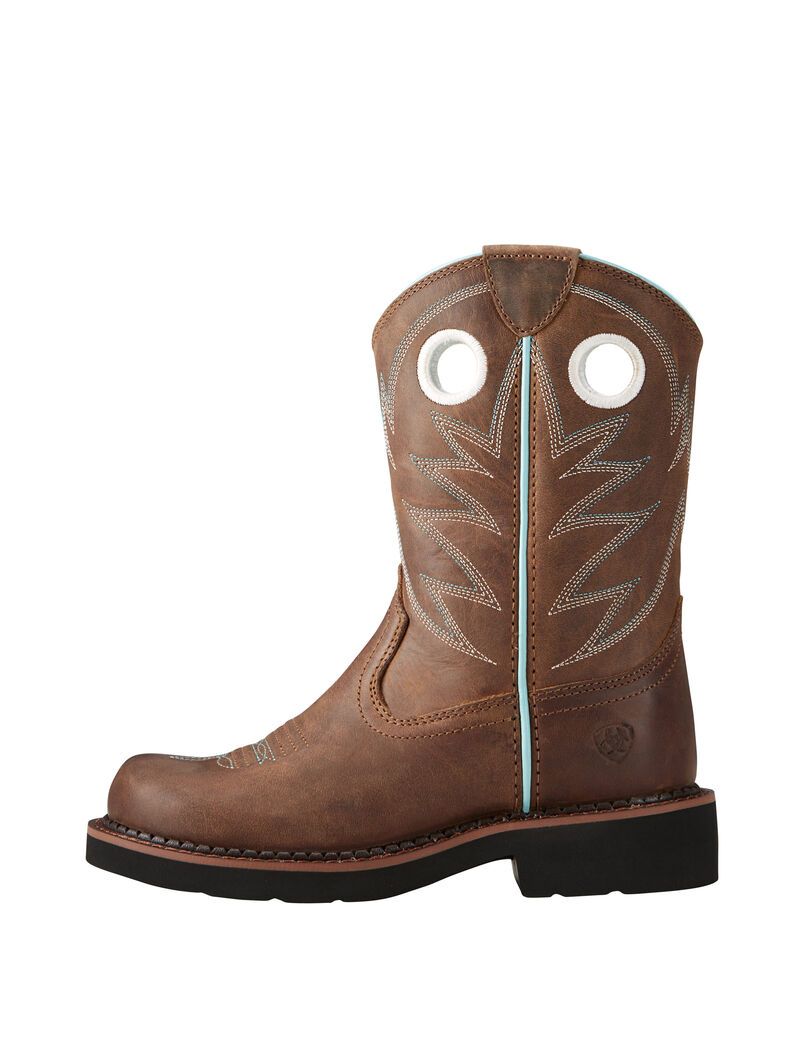 Bottes Western Ariat Probaby Marron Enfant | BRT-92694102