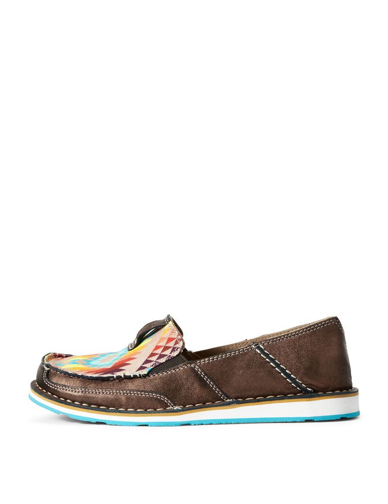 Baskets Ariat Cruiser Cuivre Metal Multicolore Femme | TZQ-21447197