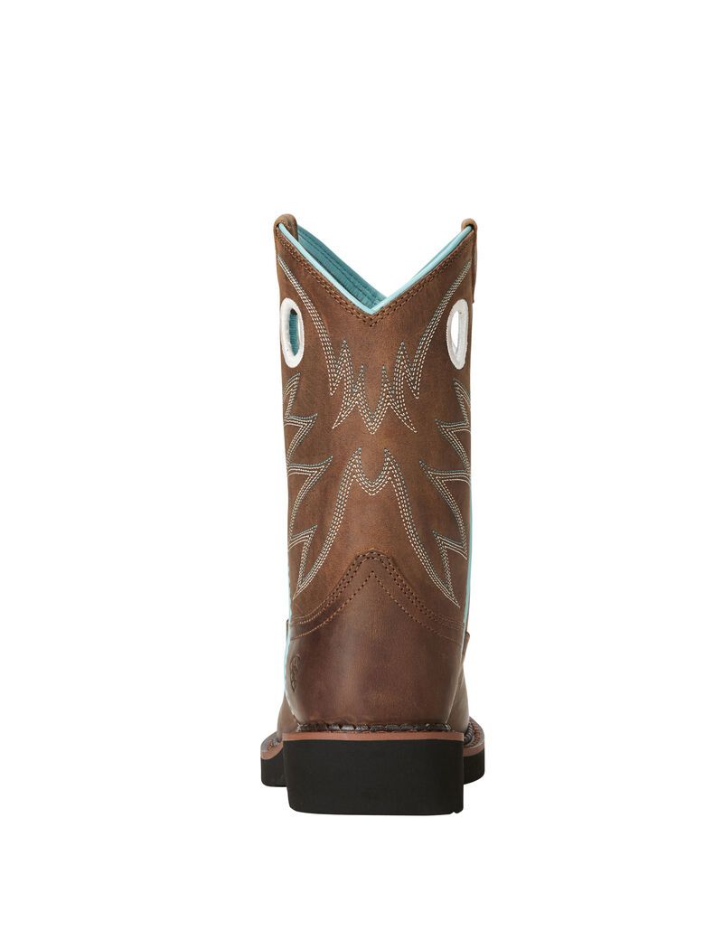 Bottes Western Ariat Probaby Marron Enfant | BRT-92694102