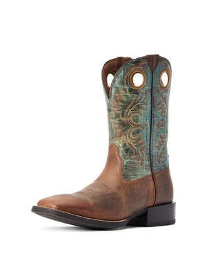 Bottes Western Ariat Sport Rodeo Marron Homme | LOI-71984899