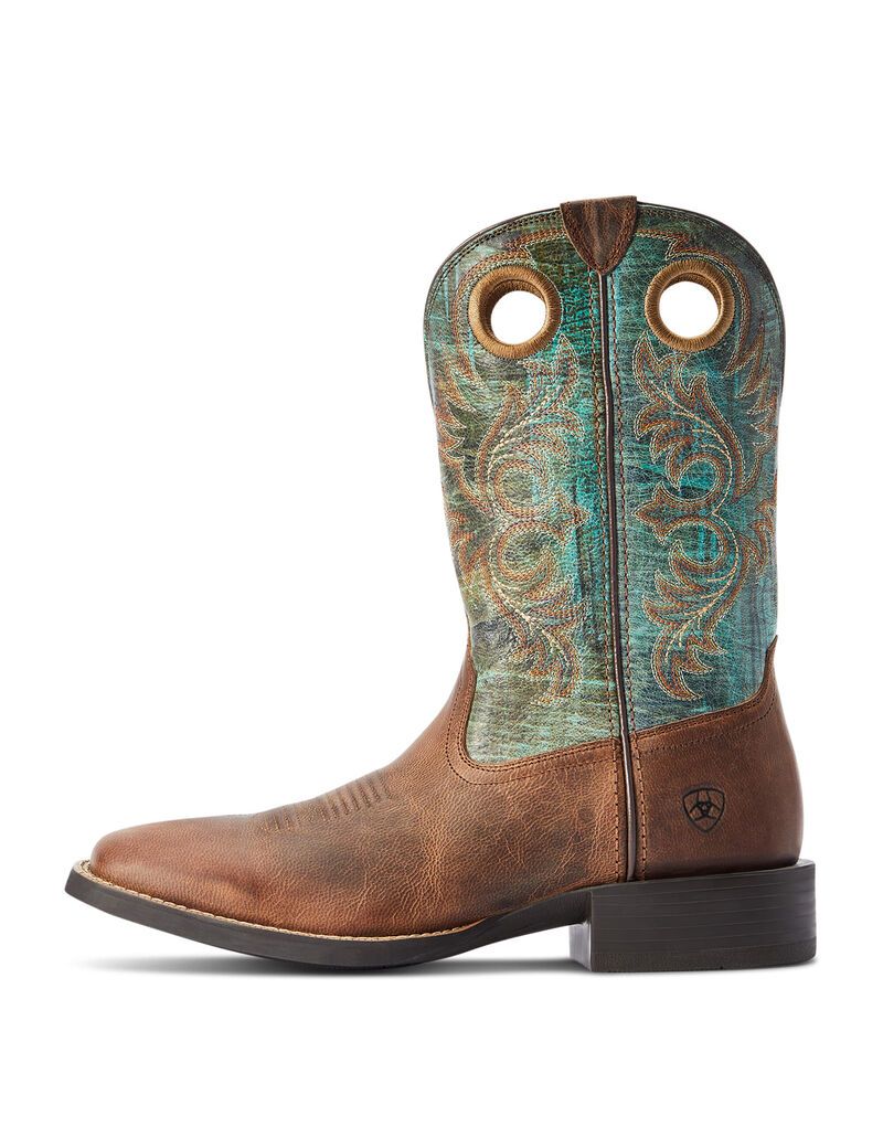 Bottes Western Ariat Sport Rodeo Marron Homme | LOI-71984899