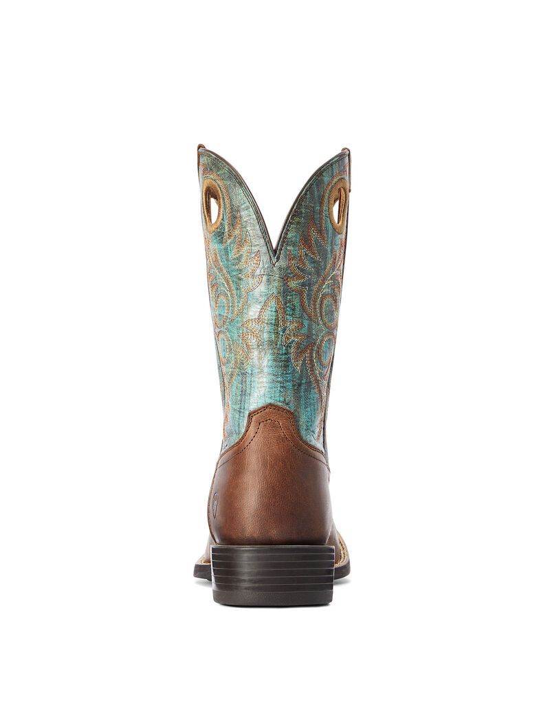 Bottes Western Ariat Sport Rodeo Marron Homme | LOI-71984899