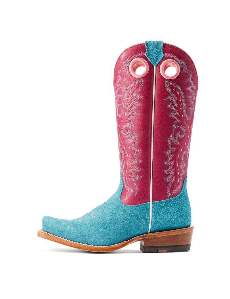 Bottes Western Ariat Futurity Boon Bleu Femme | NCS-22555999