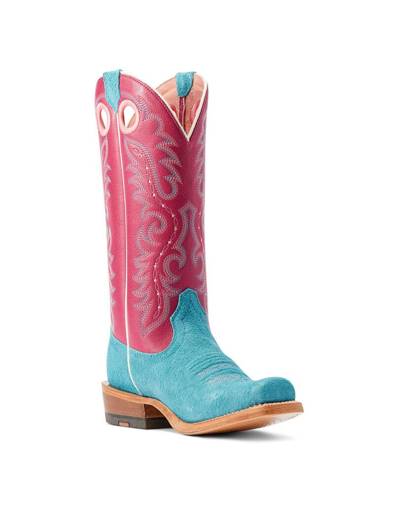 Bottes Western Ariat Futurity Boon Bleu Femme | NCS-22555999