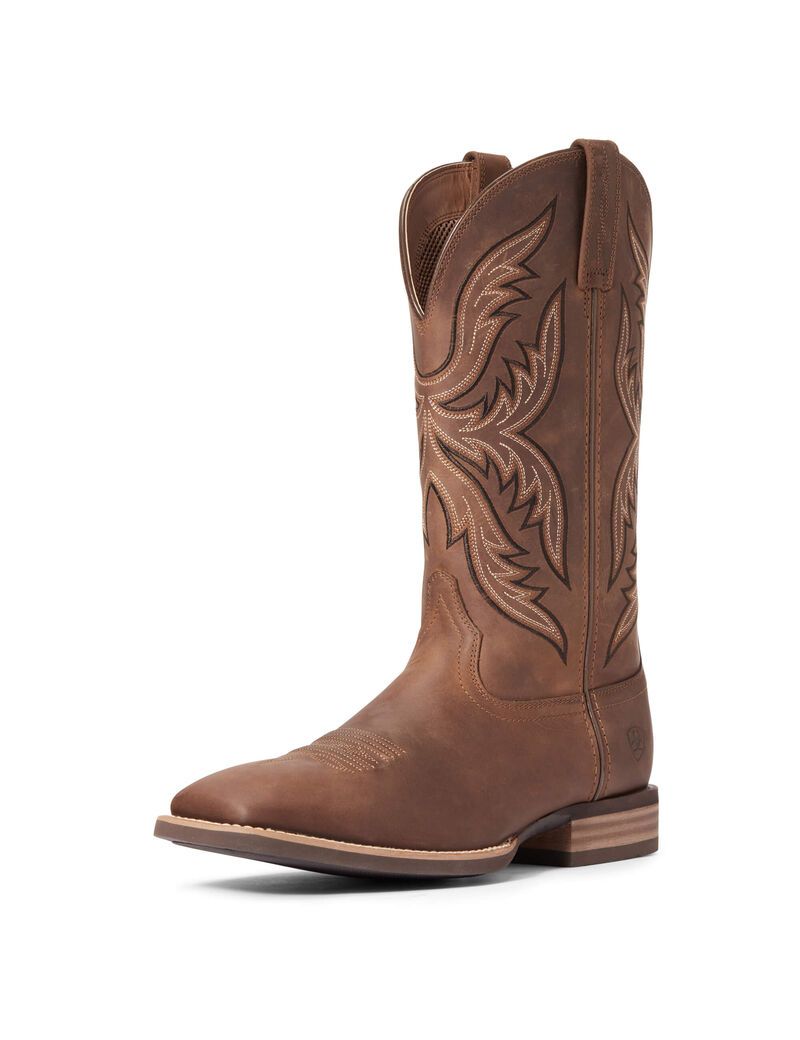 Bottes Western Ariat Everlite Fast Time Marron Homme | MWB-01441927