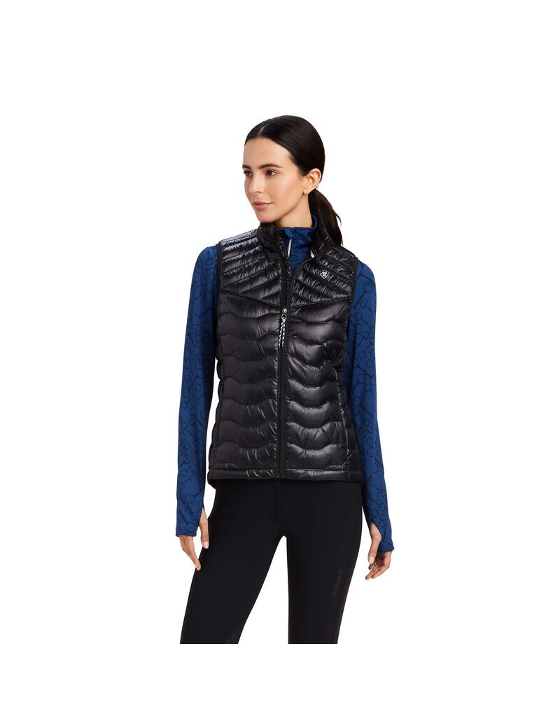 Gilet Ariat Ideal Down Noir Femme | IJM-16827464