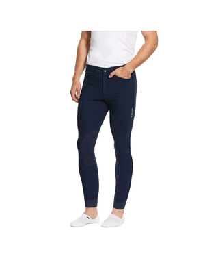 Pantalon Ariat Tri Factor Grip Knee Patch Breech Bleu Marine Homme | XLD-93299358