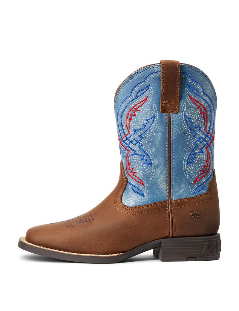 Bottes Western Ariat Double Kicker Marron Enfant | DPR-29515379