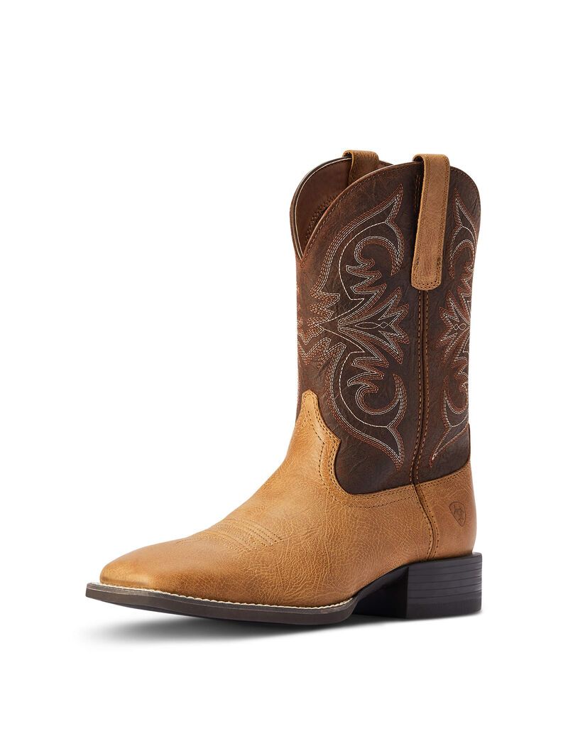 Bottes Western Ariat Sport Pardner Marron Homme | FUH-13819022