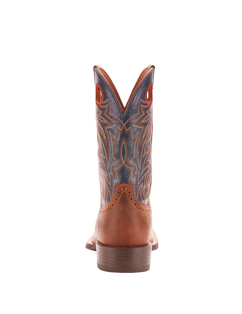 Bottes Western Ariat Sport Sidebet Marron Homme | RHD-92487467