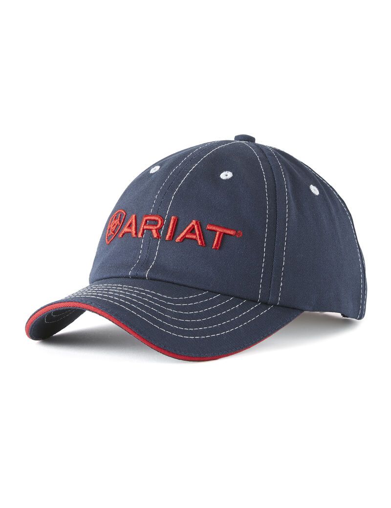 Casquettes Ariat Team II Bleu Marine Rouge Femme | SHL-85768824