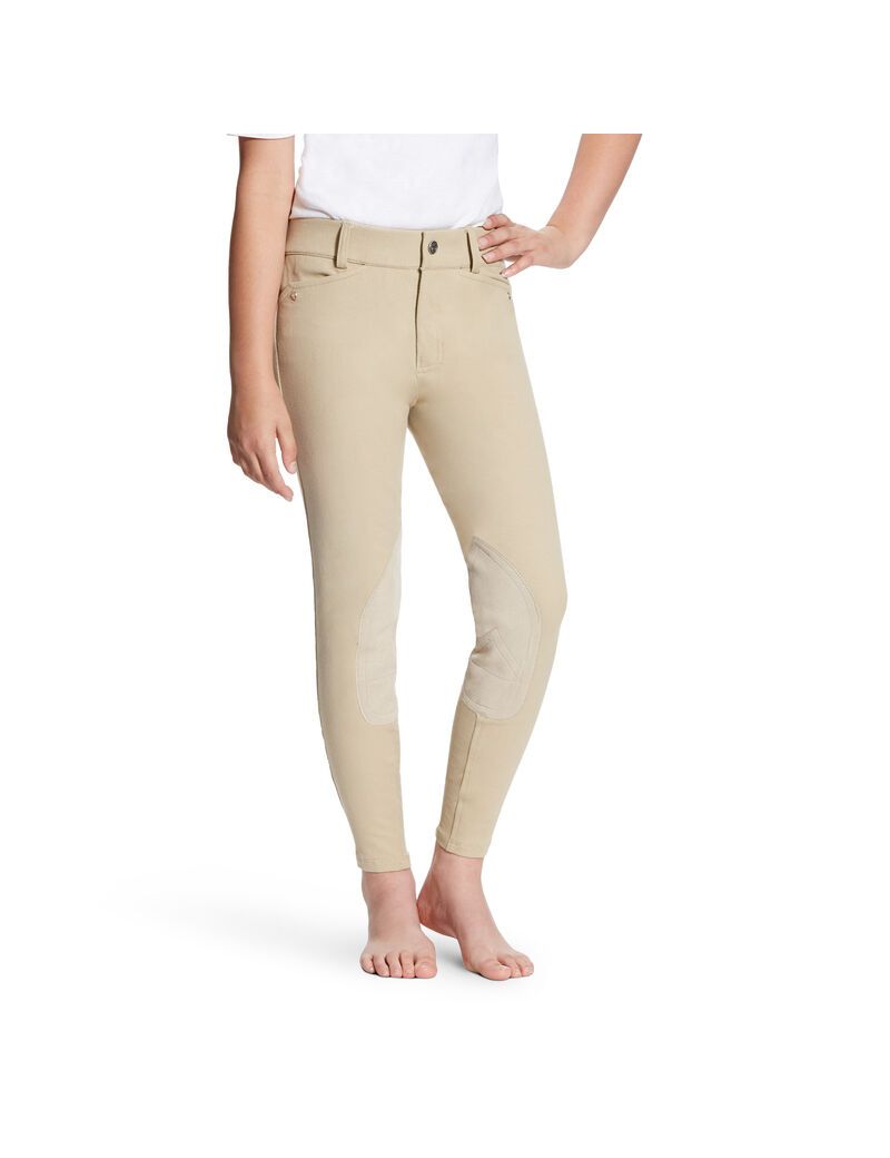 Pantalon Ariat Heritage Knee Patch Breech Marron Enfant | HQQ-53846147