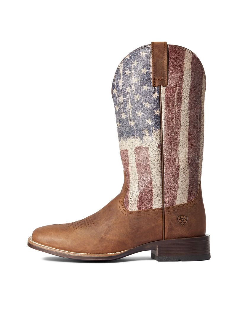 Bottes Western Ariat Patriot Ultra Multicolore Homme | AYH-33760913