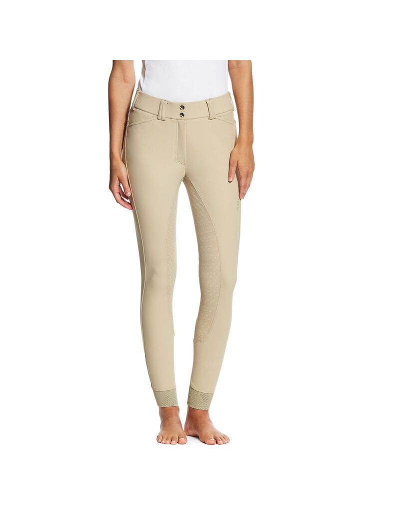 Pantalon Ariat Tri Factor Grip Full Seat Breech Marron Femme | PZX-32910179