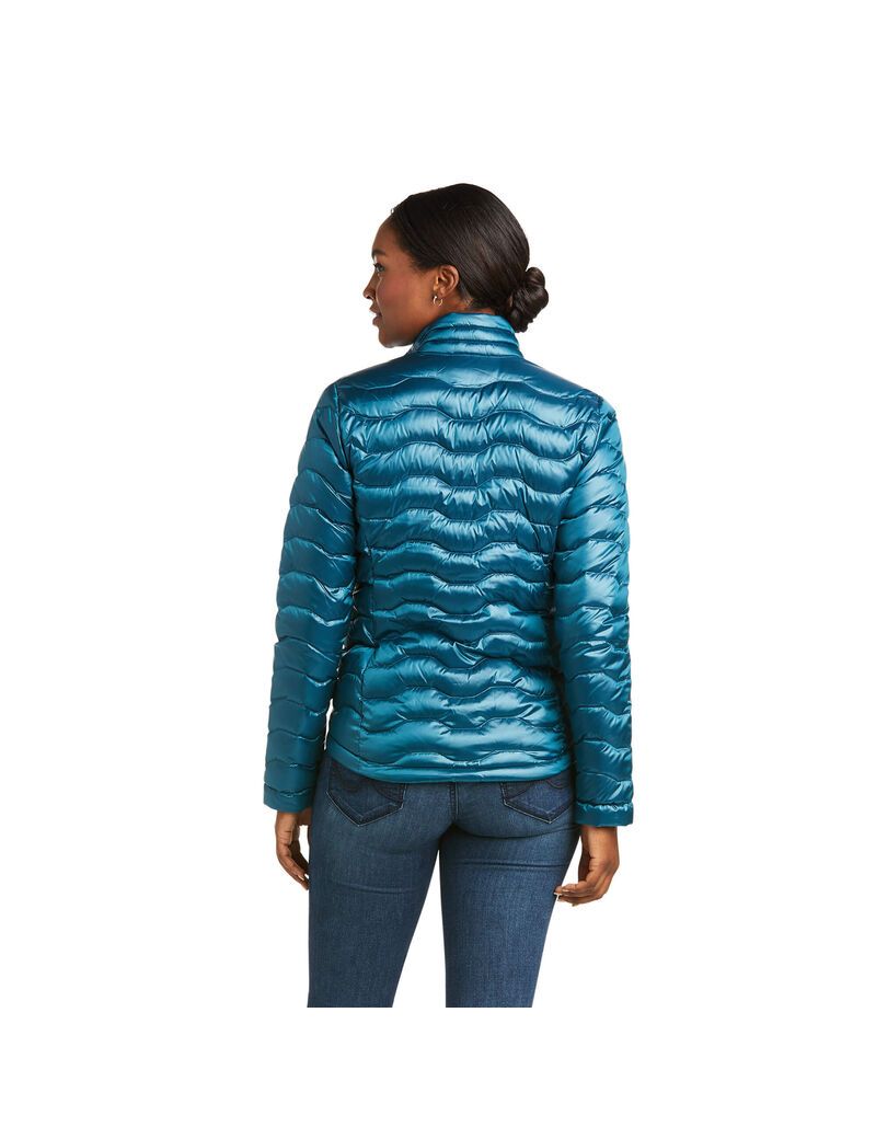 Vestes Ariat Ideal 3.0 Down Turquoise Femme | QUR-51374690