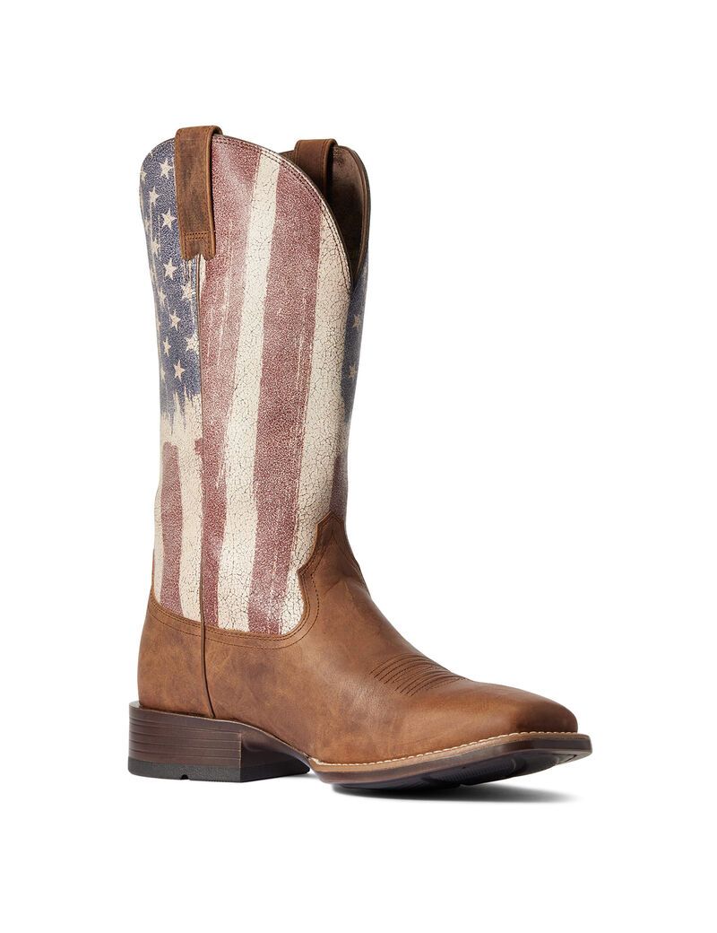 Bottes Western Ariat Patriot Ultra Multicolore Homme | AYH-33760913