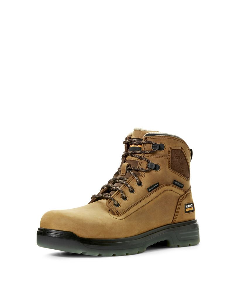 Bottes Imperméables Ariat Turbo 6' Carbon Embout Travail Multicolore Homme | ZNZ-06614406