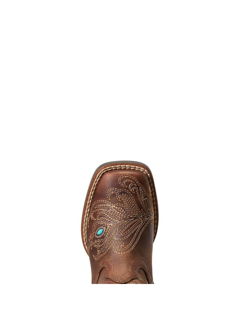 Bottes Western Ariat Bright Eyes Ii Marron Enfant | TQY-52827778