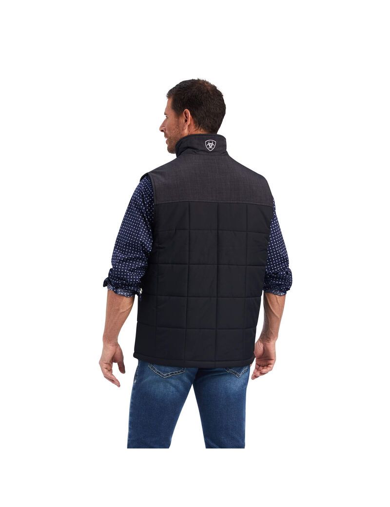 Gilet Ariat Crius Insulated Noir Homme | QBJ-82165033