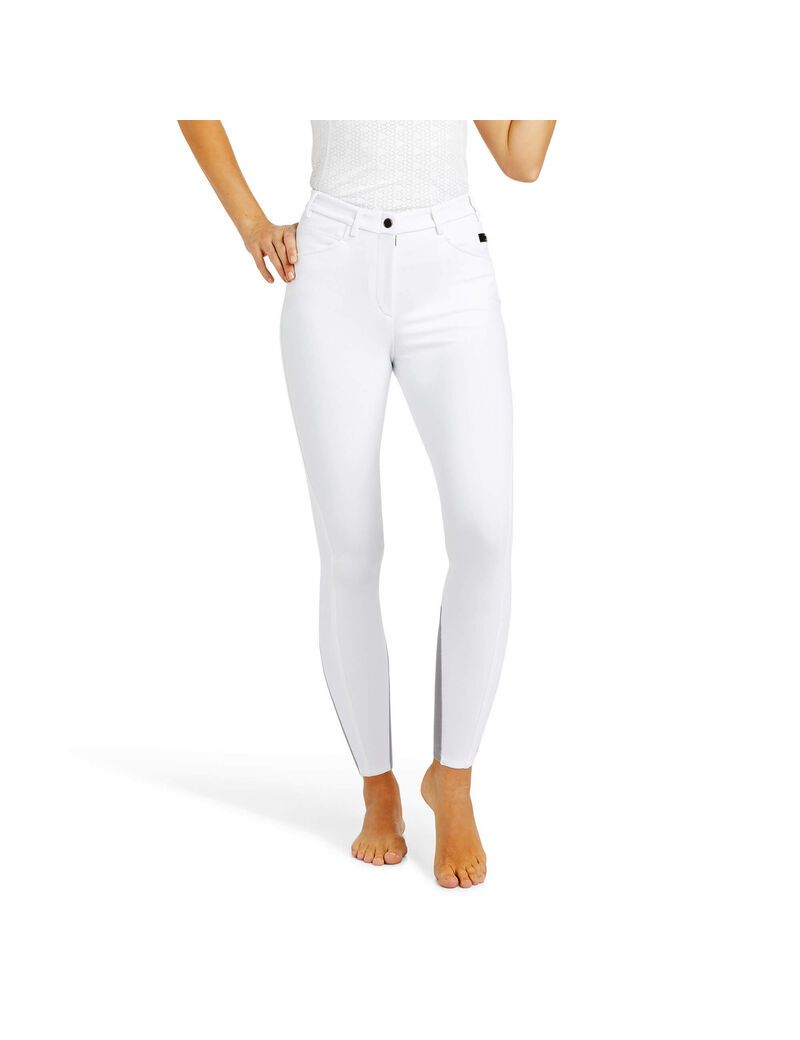 Pantalon Ariat Speranza Knee Patch Breech Blanche Femme | KUS-55398414