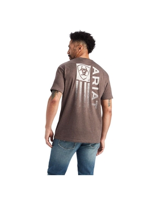 T Shirts Ariat Minimalist Marron Homme | LKT-32524091