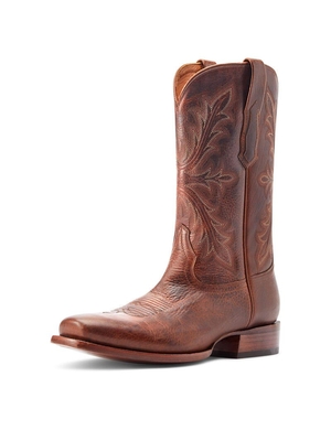 Bottes Western Ariat Bench Made Stilwell Marron Homme | PFP-00342157