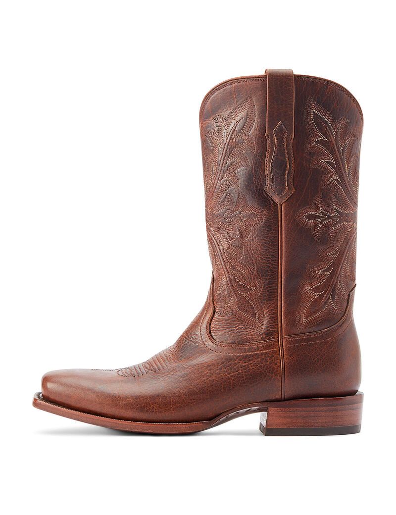 Bottes Western Ariat Bench Made Stilwell Marron Homme | PFP-00342157