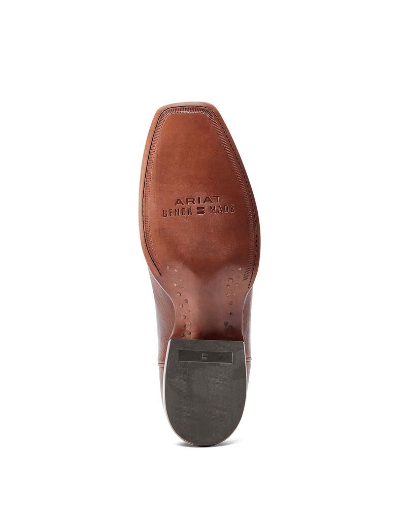 Bottes Western Ariat Bench Made Stilwell Marron Homme | PFP-00342157