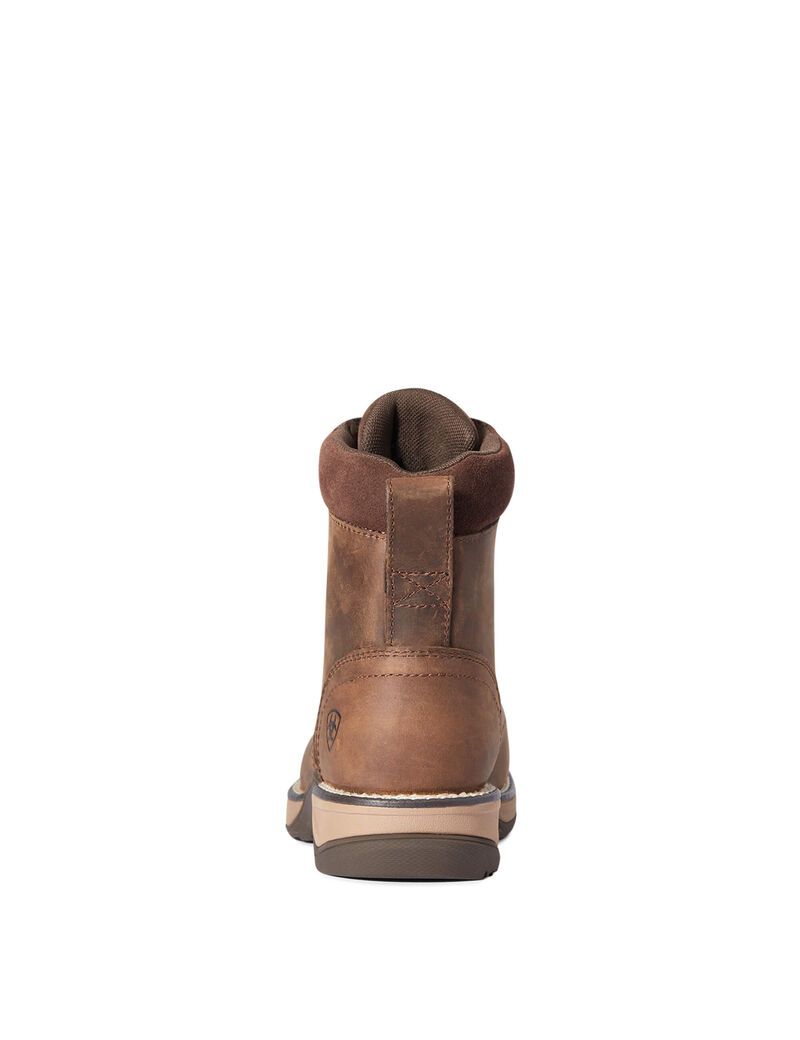 Bottes Western Ariat Anthem Round Embout Lacer Marron Femme | DJW-77650175