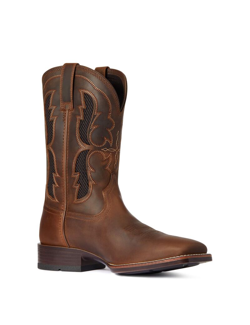 Bottes Western Ariat Dash Venttek Ultra Marron Homme | SHW-39423329