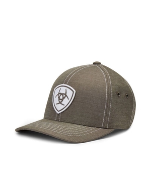 Casquettes Ariat Shield Logo Patch Grise Homme | JLN-82739279