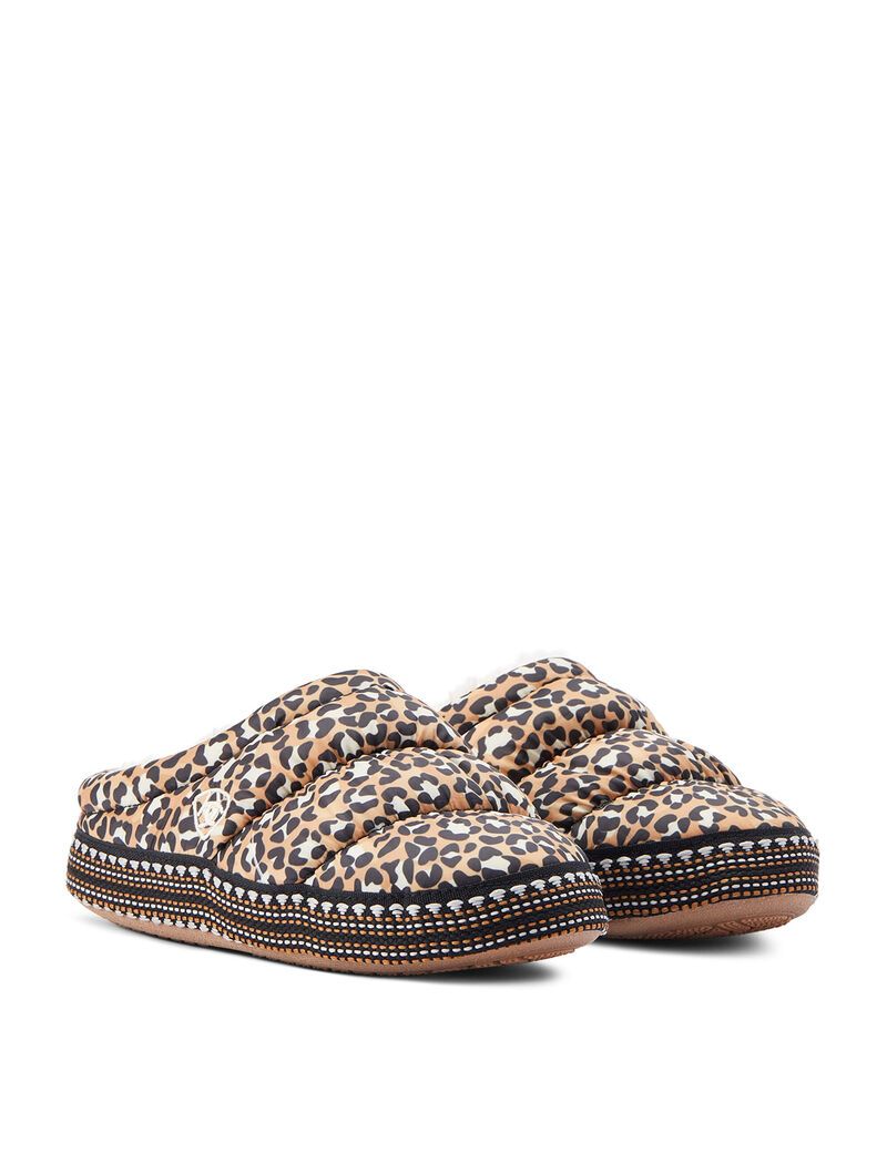 Chaussons Ariat Crius Clog Marron Leopard Enfant | CPD-09878478