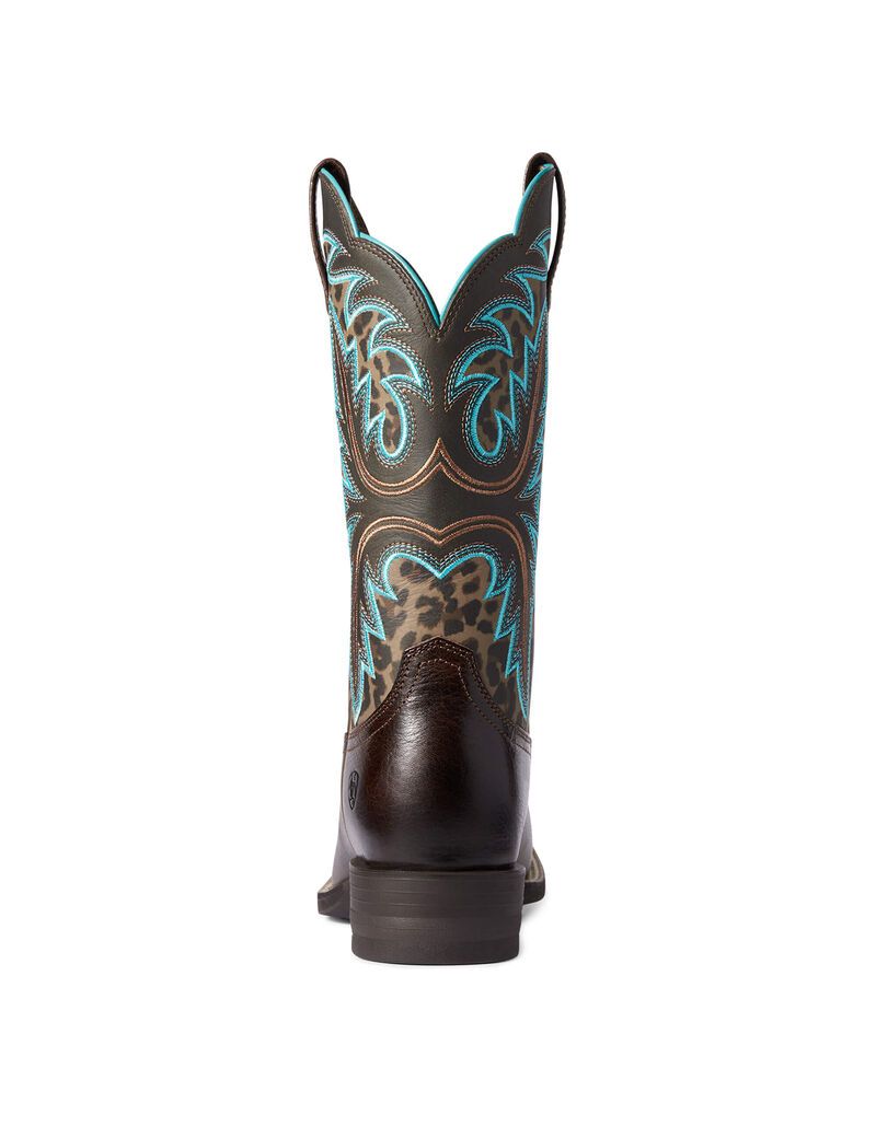 Bottes Western Ariat Lonestar Chocolat Femme | XRH-68657358