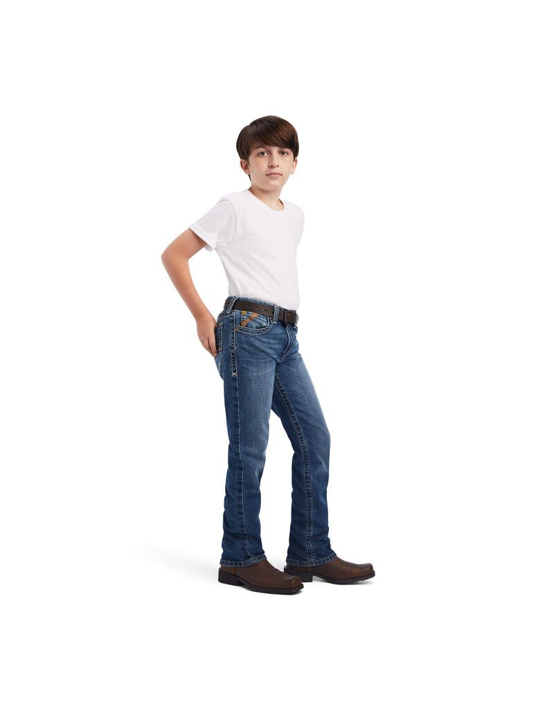 Jean Ariat B5 Slim Bracken Droit Multicolore Enfant | VZW-87048496