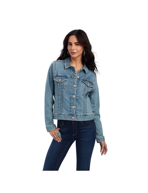 Vestes Ariat Denim Multicolore Femme | XIC-88003547