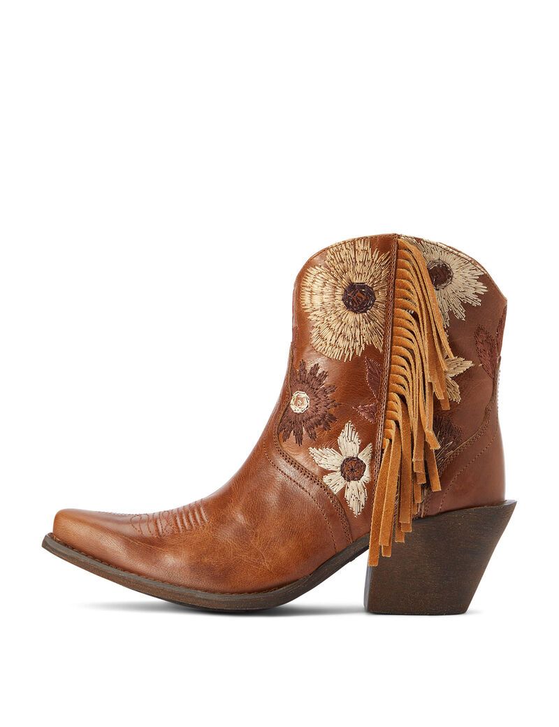 Bottes Western Ariat Florence Marron Femme | LZS-28773556