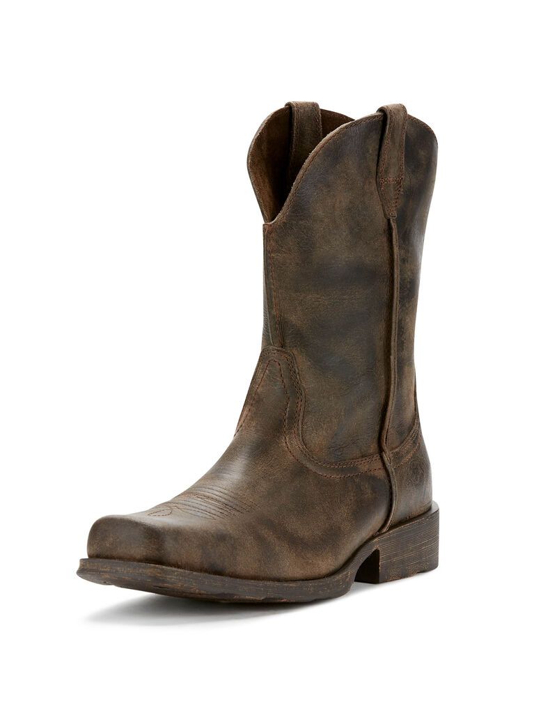 Bottes Western Ariat Rambler Grise Homme | XYO-79341787